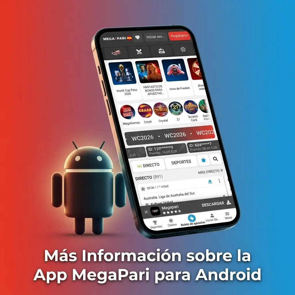 Más Información sobre la App MegaPari para Android