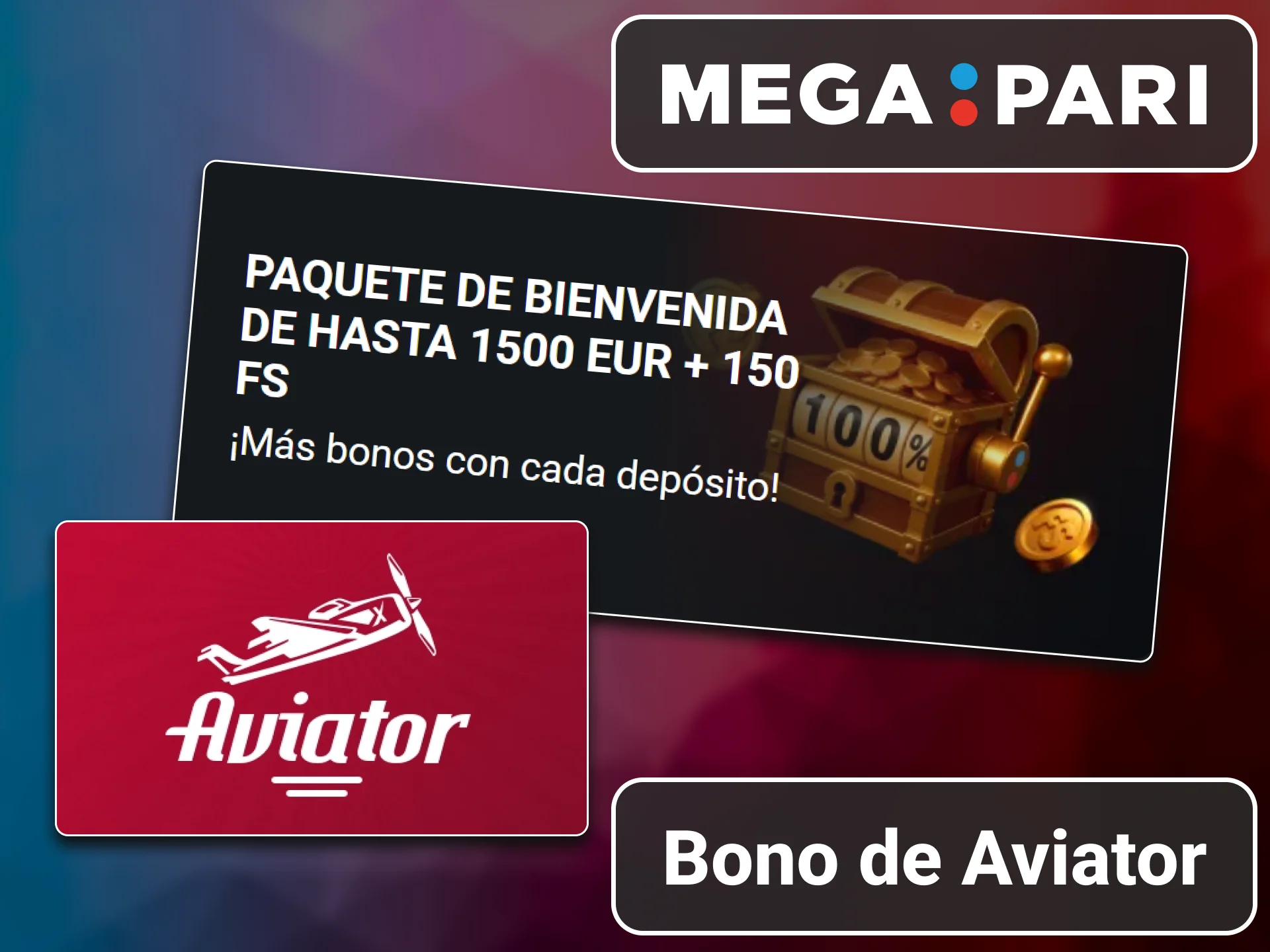 Bono para el juego Aviator en el casino MegaPari.